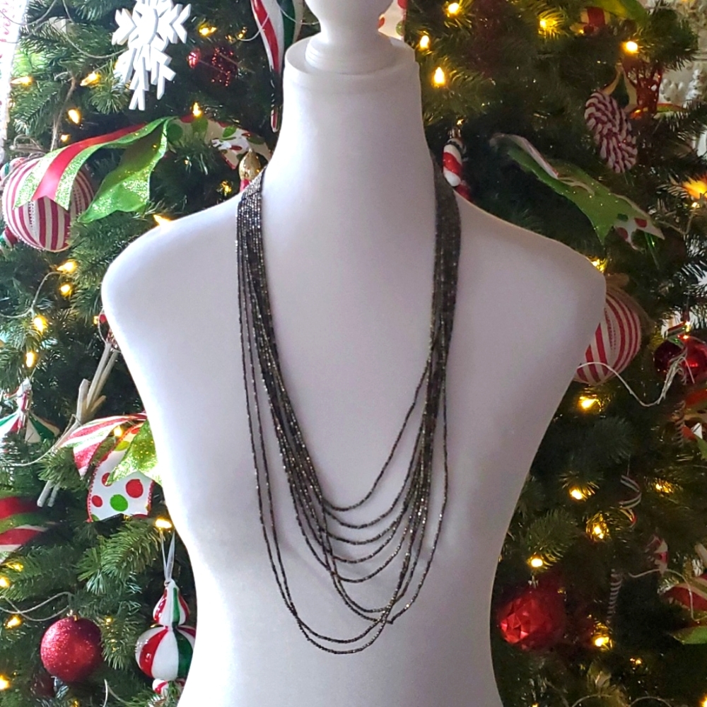 Spring Street Multi-Color Seed Bead Necklace